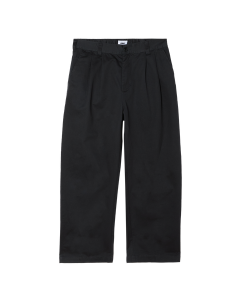 FOSTER PLEATED PANT – OBEY CLOTHING FOSTER PLEATED PANT – OBEY CLOTHING