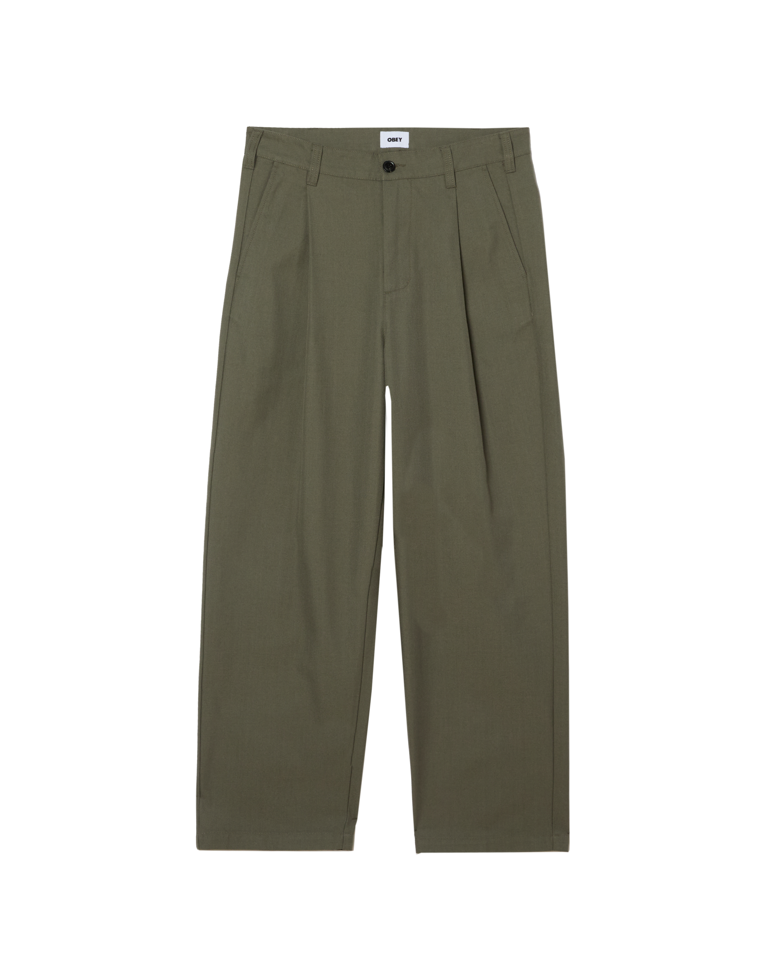 obey-dean-pleated-pant-tea-leaf (zoomed)