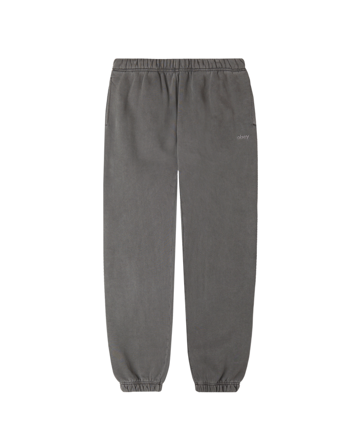 obey lowercase pigment sweatpant pigment digital black