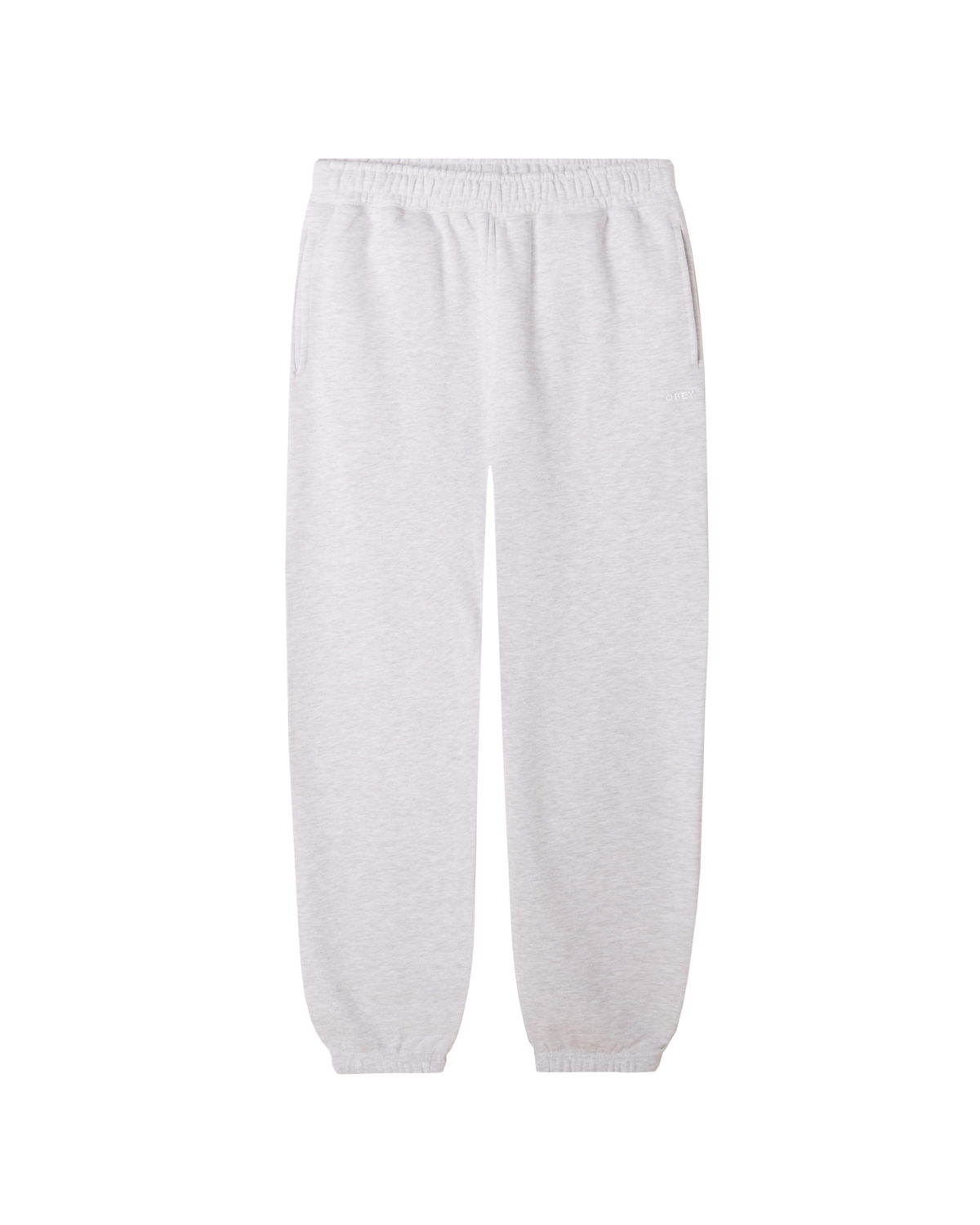 obey est works bold sweatpant ash grey