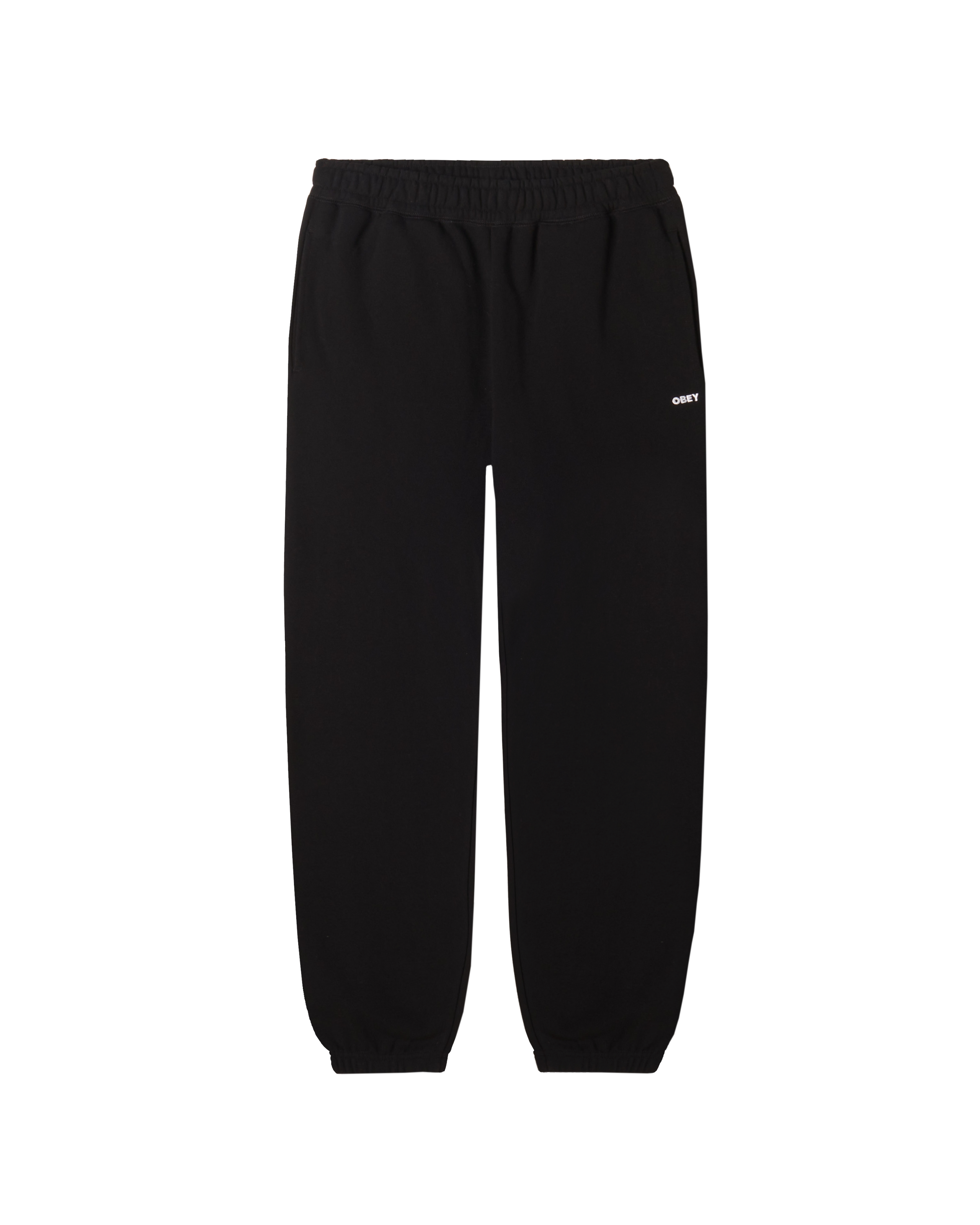 obey est works bold sweatpant black (zoomed)