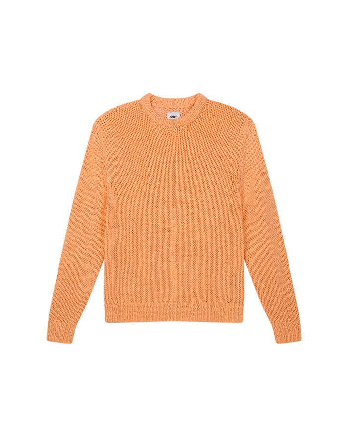 obey phim sweater cantaloupe