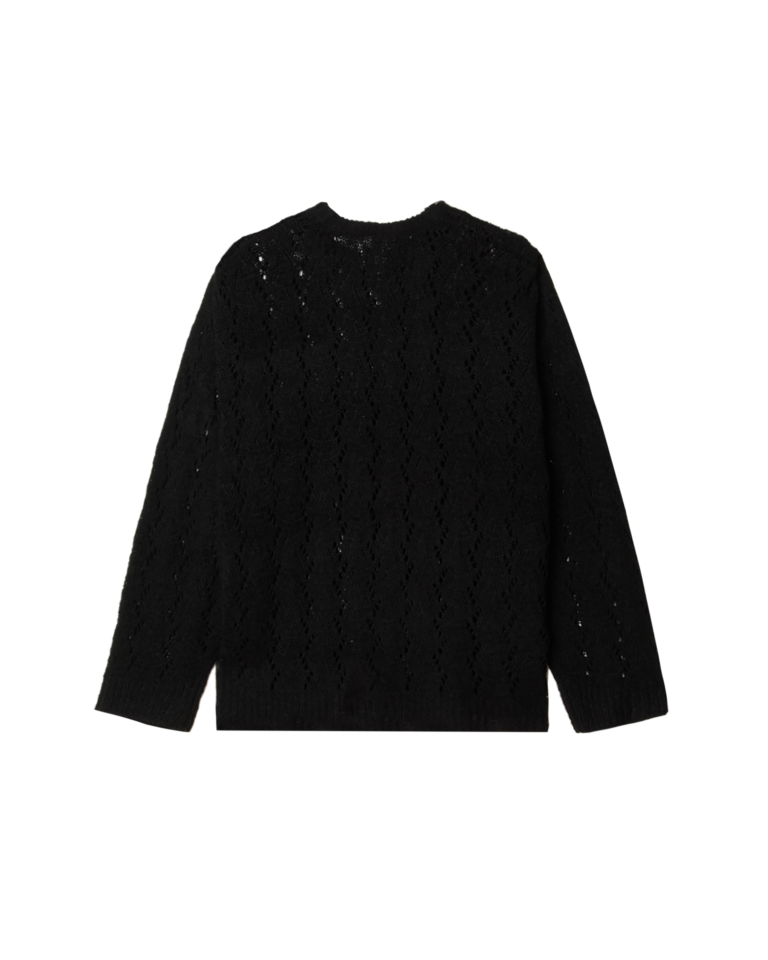 obey shimoda sweater digital black