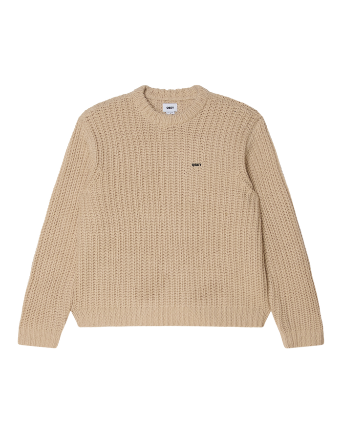 OBEY BOLD CHUNKY SWEATER