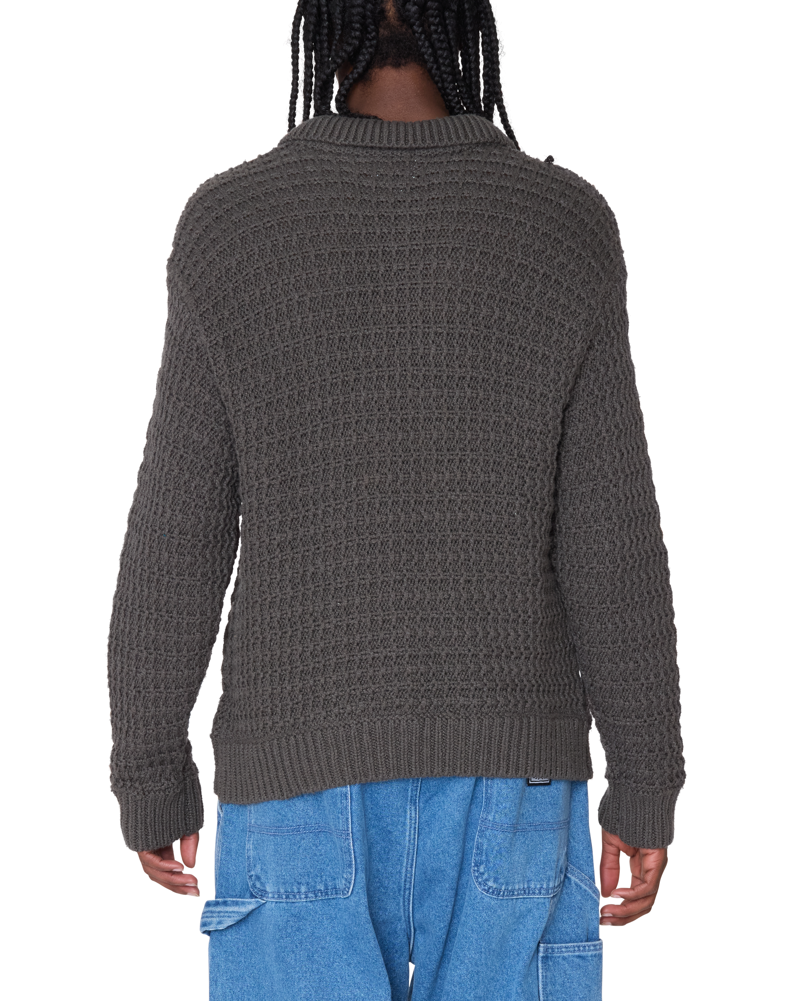 TEXTURED RUGBY POLO (zoomed)