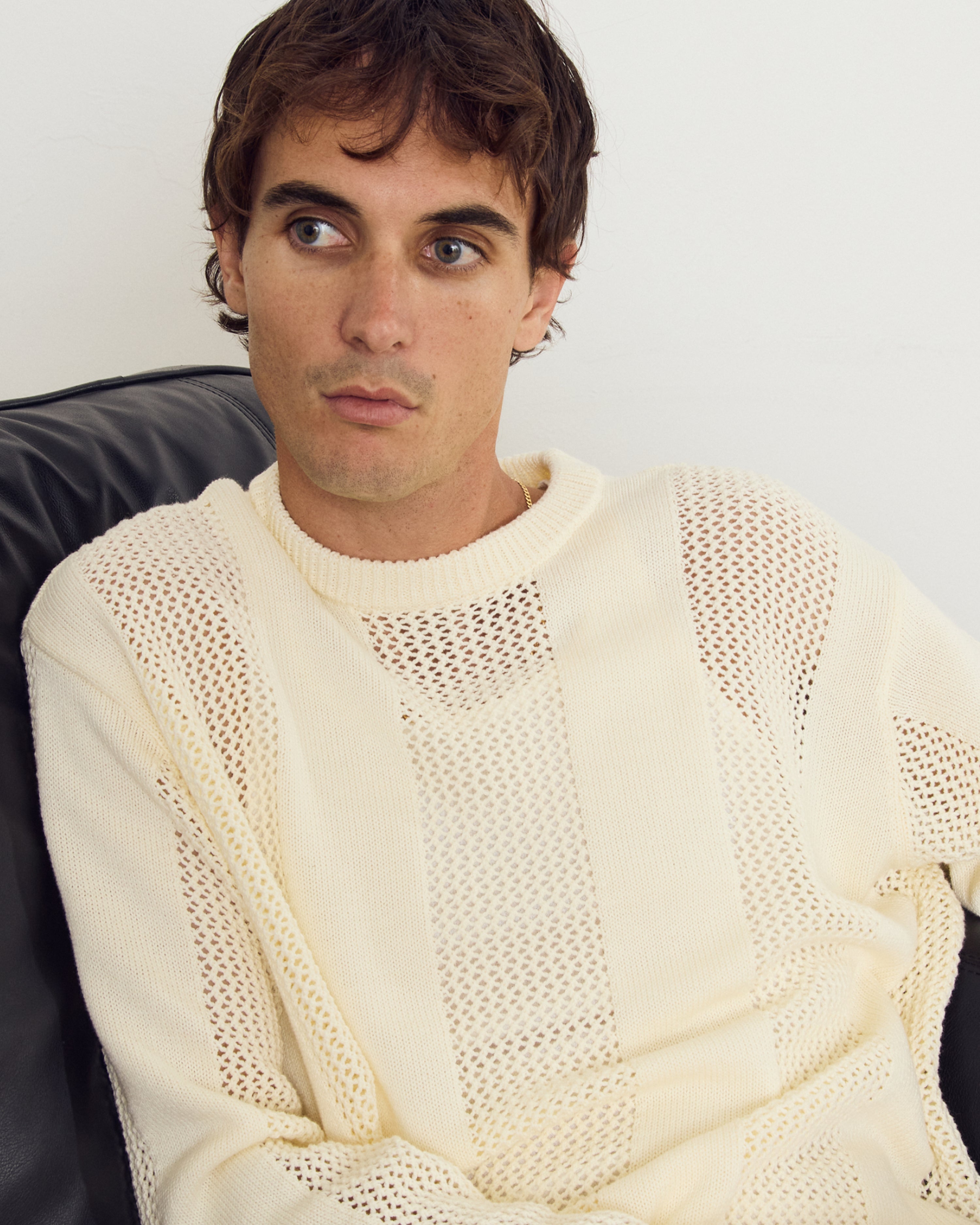 CROCHET SWEATER – OBEY CLOTHING
