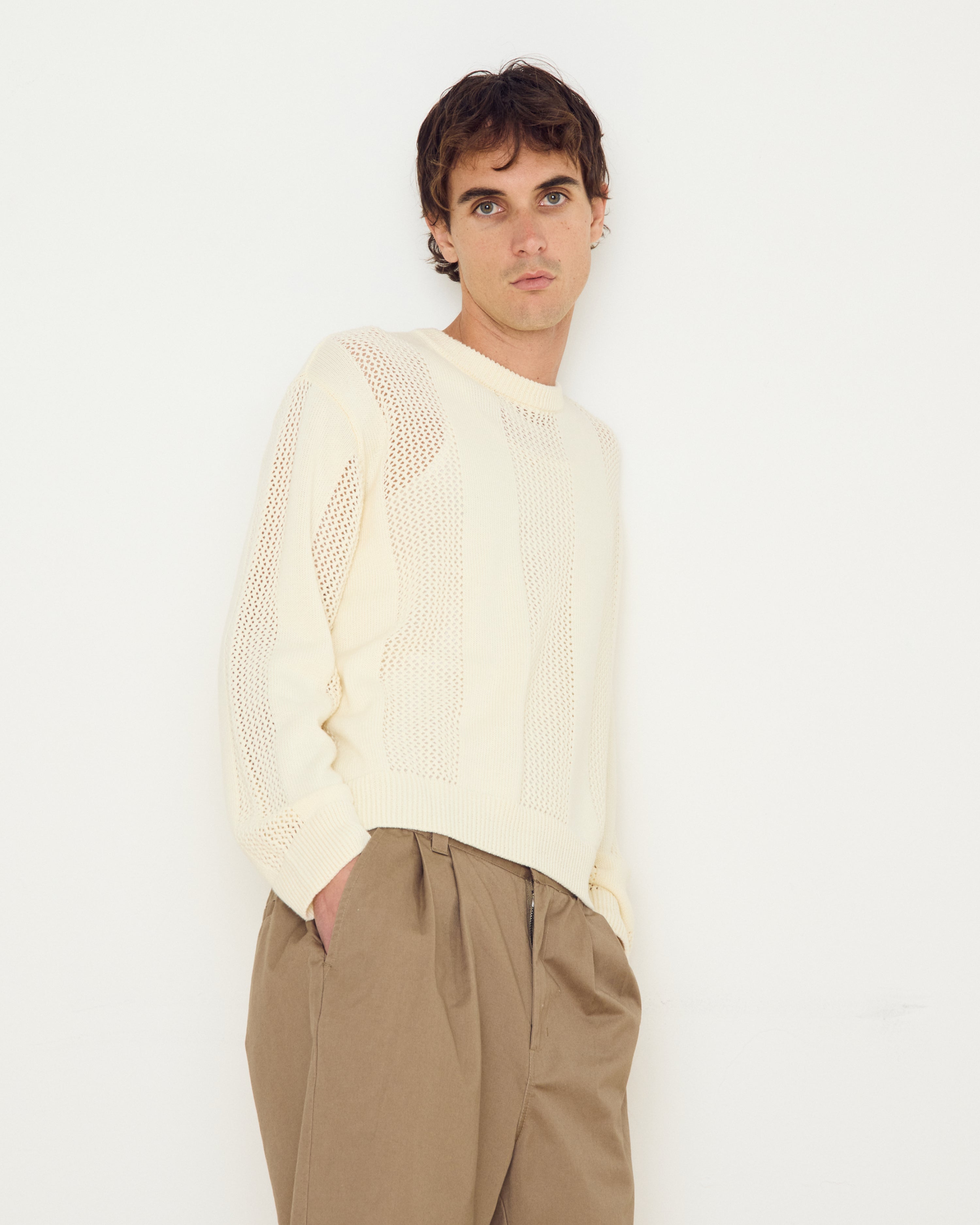 CROCHET SWEATER – OBEY CLOTHING