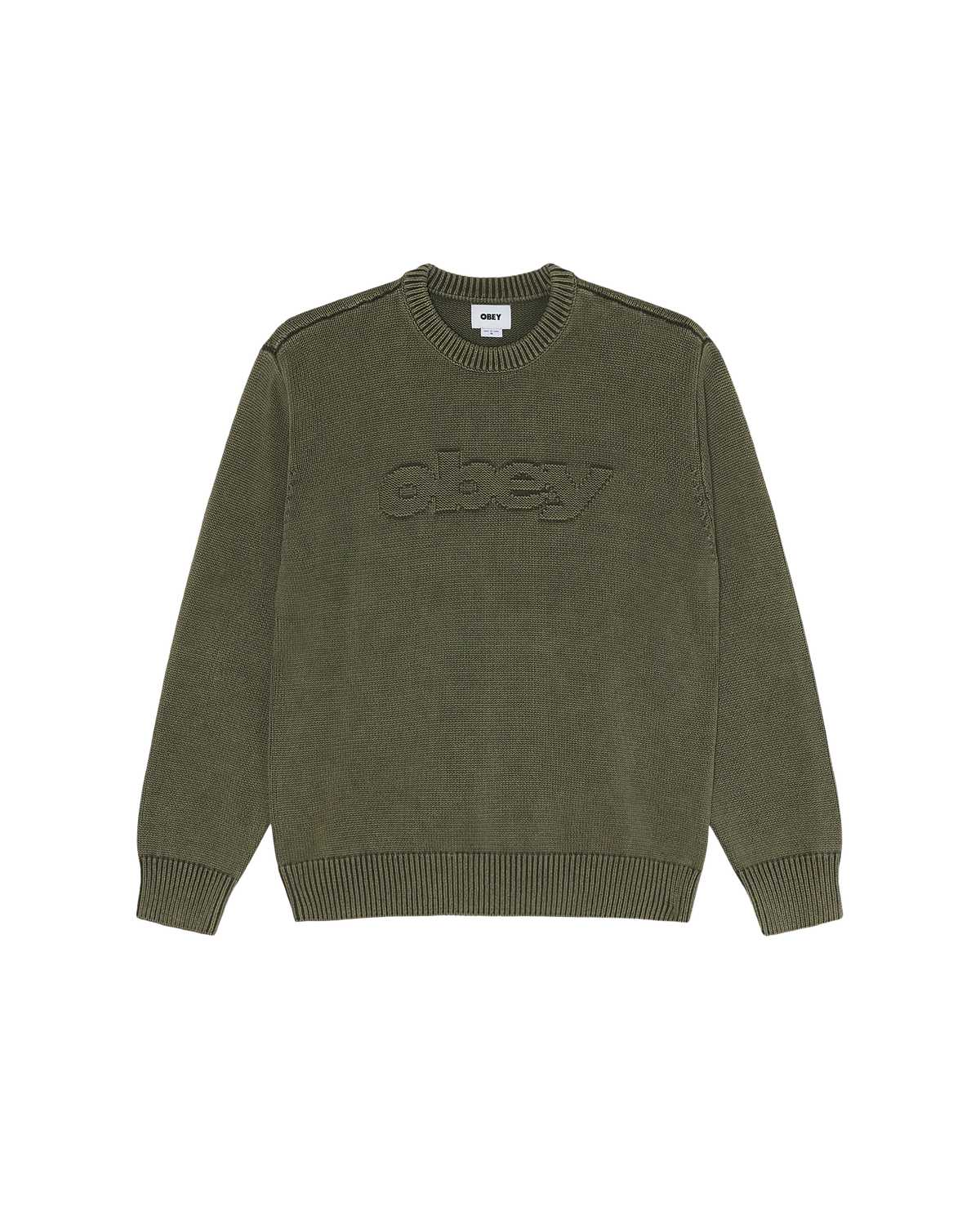 FADE WASH SPEED LOGO SWEATER
