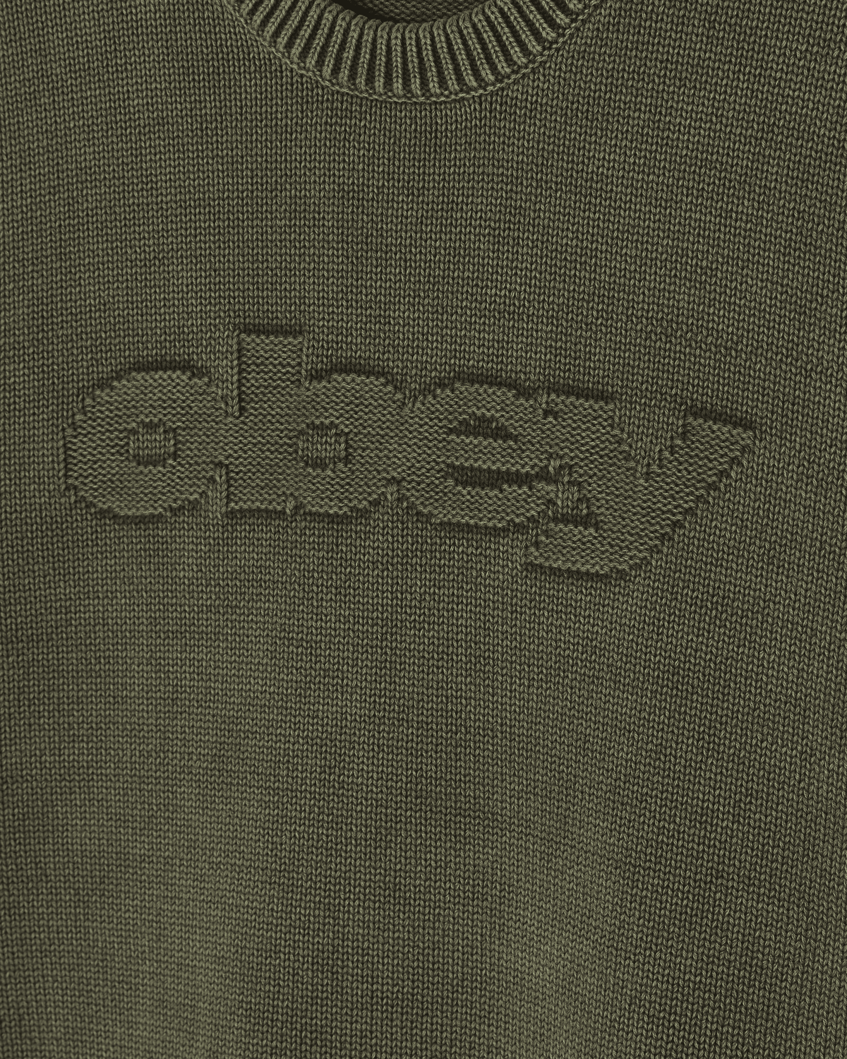 FADE WASH SPEED LOGO SWEATER