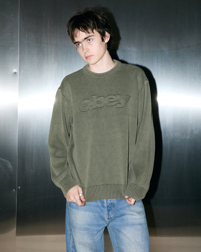 FADE WASH SPEED LOGO SWEATER - alternate view