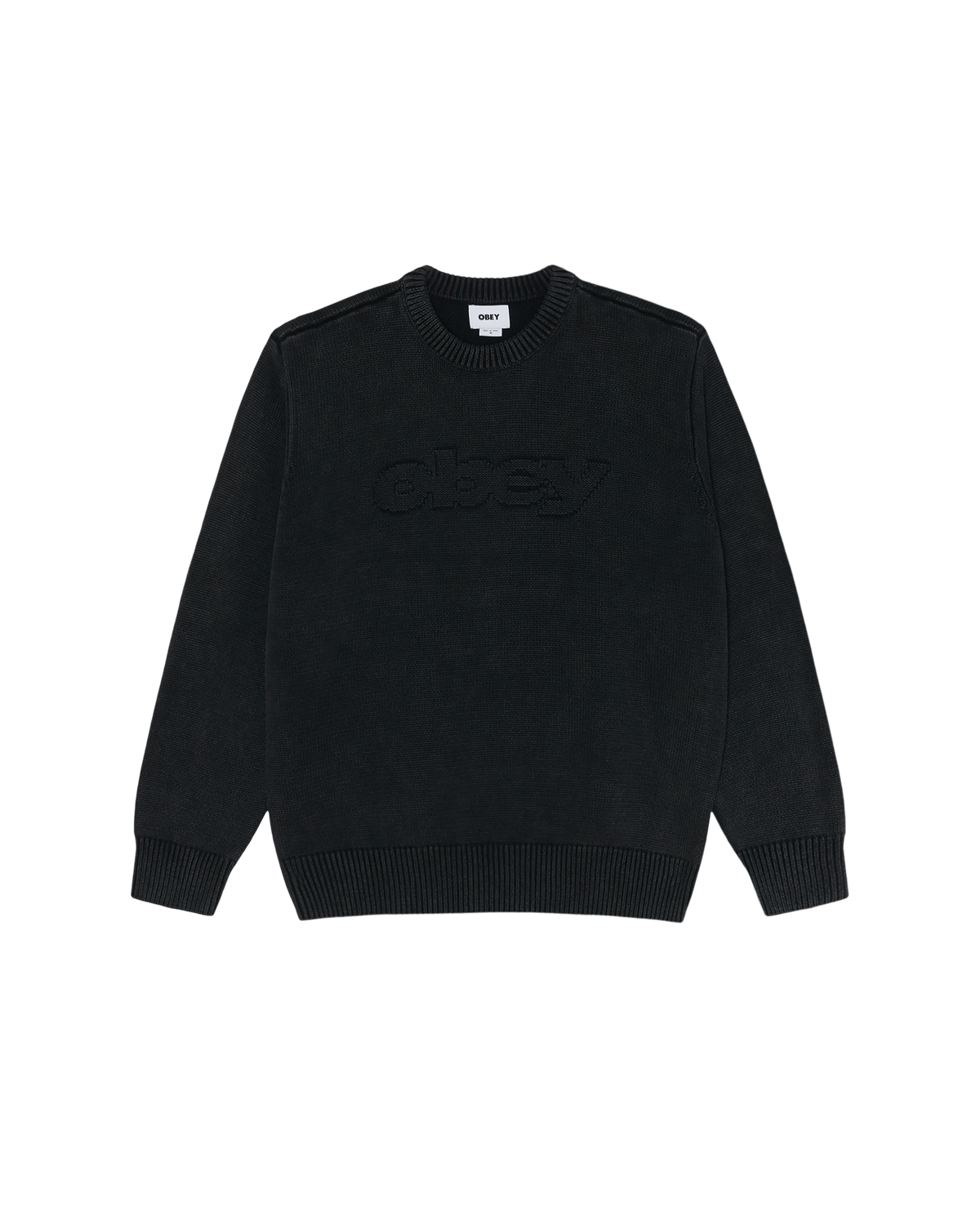 FADE WASH SPEED LOGO SWEATER