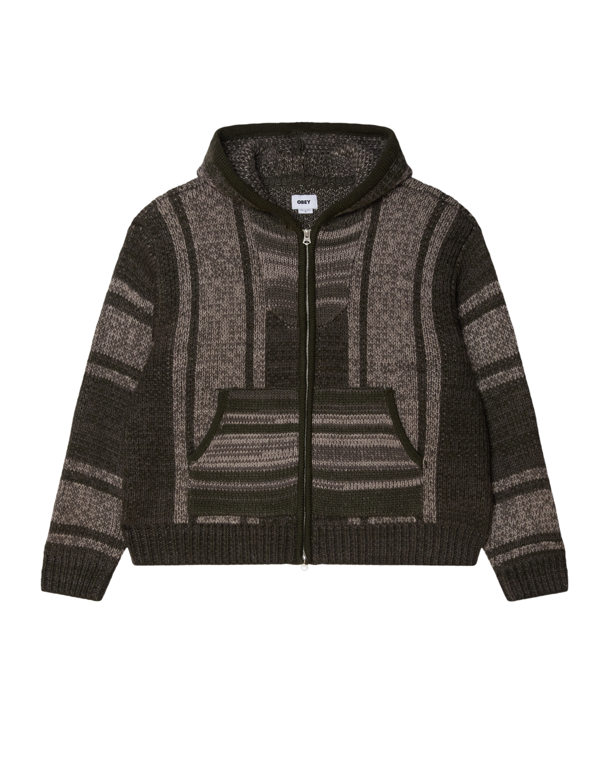 ZIP UP BAJA SWEATER