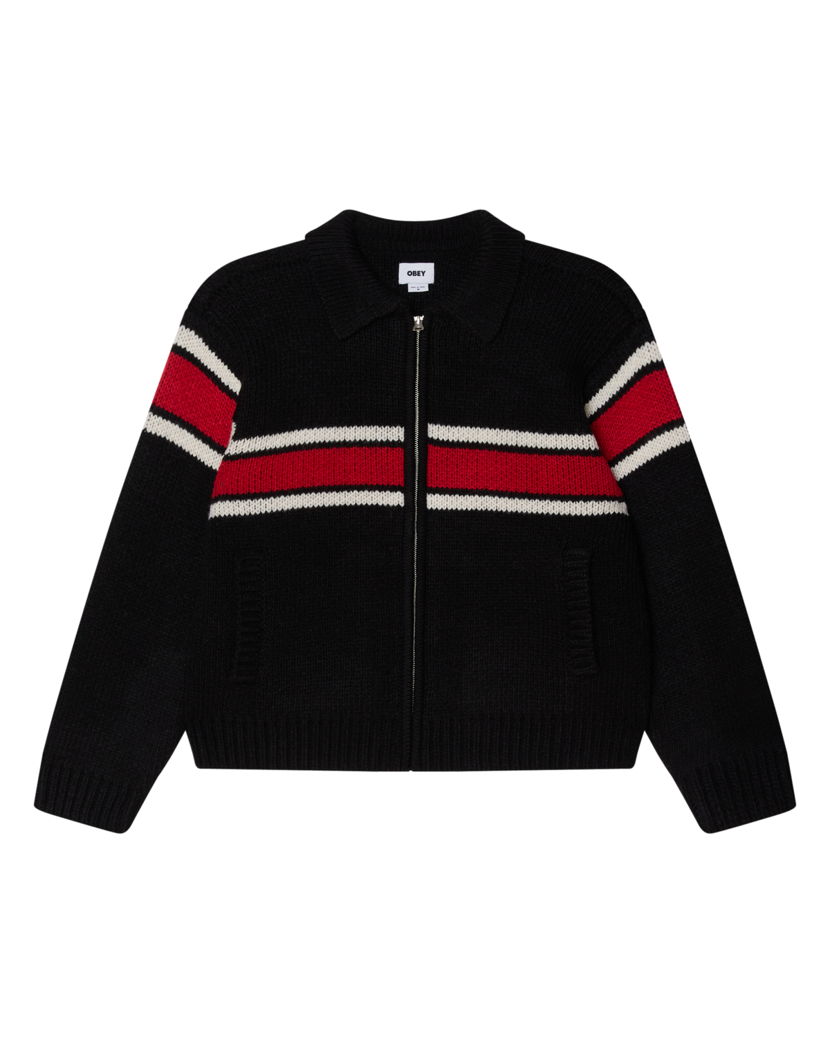 BERNARD ZIP UP SWEATER