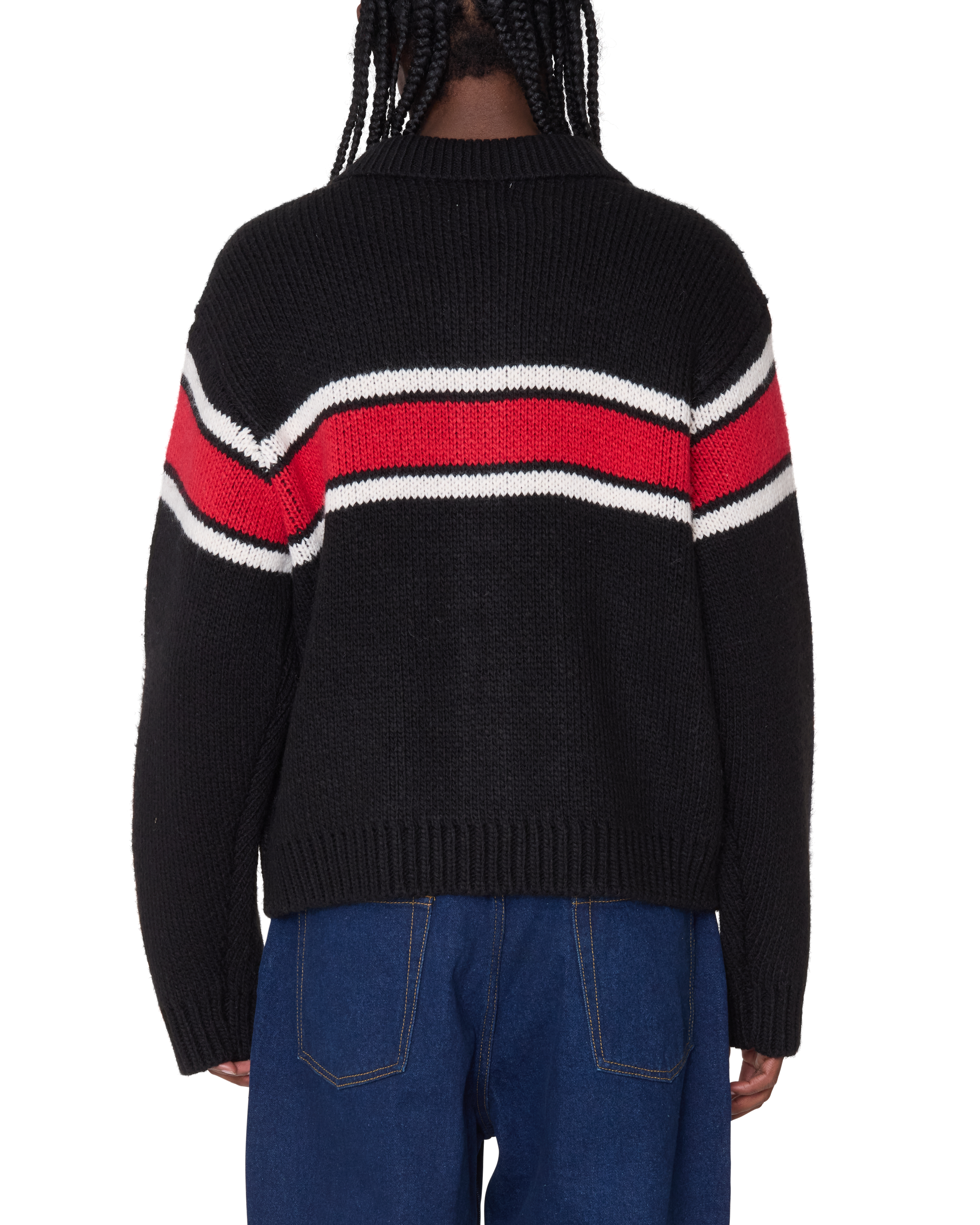 BERNARD ZIP UP SWEATER (zoomed)