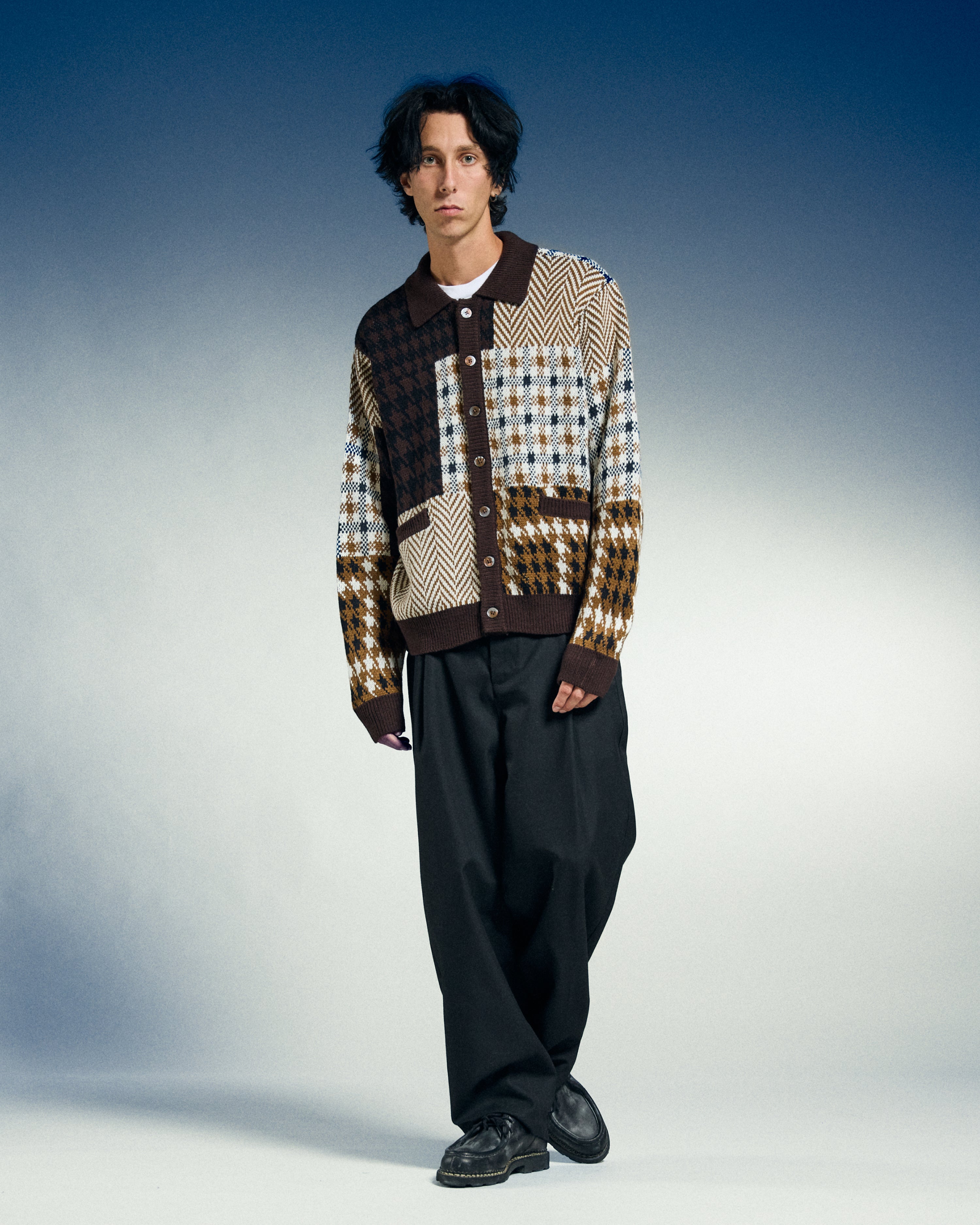 PATCHWORK CARDIGAN – OBEY CLOTHING