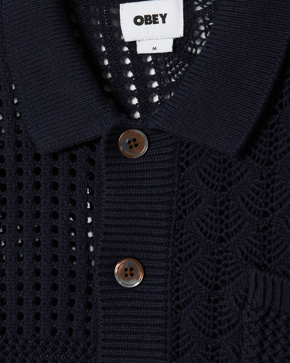 obey preston sweater shirt navy