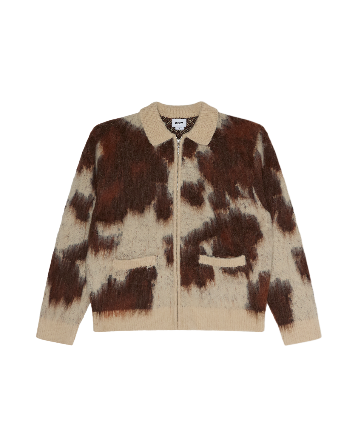 obey-cow-pattern-zip-sweater-cow-multi (zoomed)