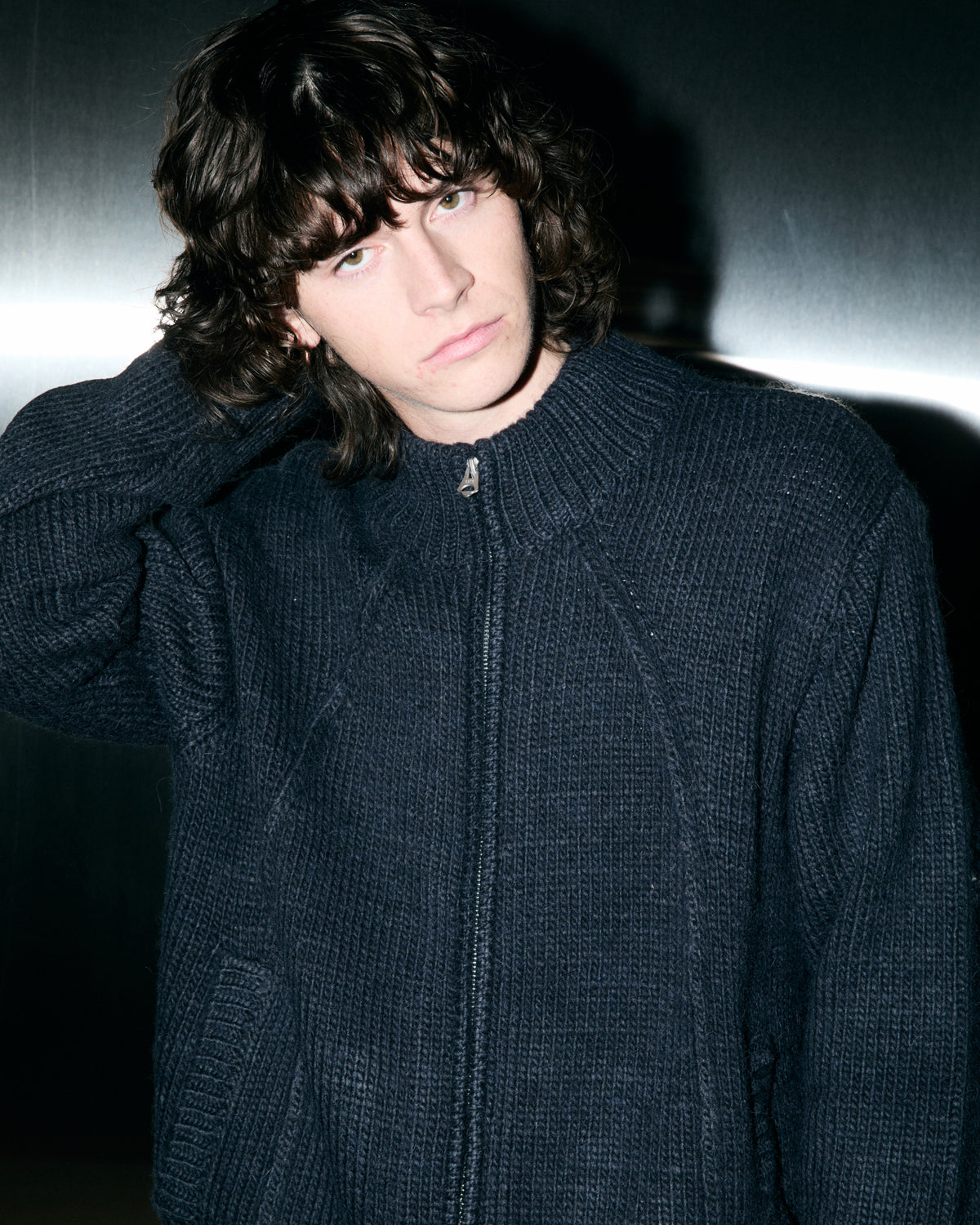 RYO ZIP UP CARDIGAN