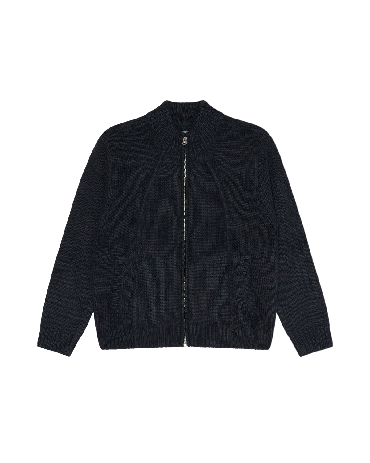 RYO ZIP UP CARDIGAN (zoomed)