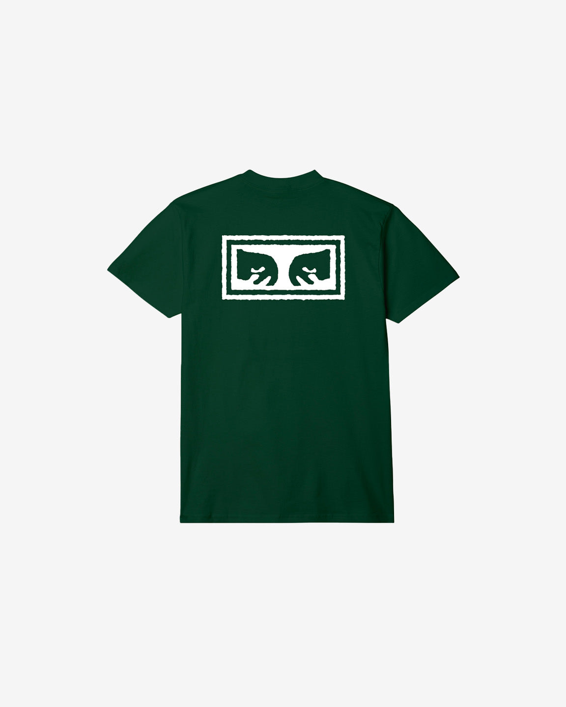 obey eyes iii classic t shirt forest green