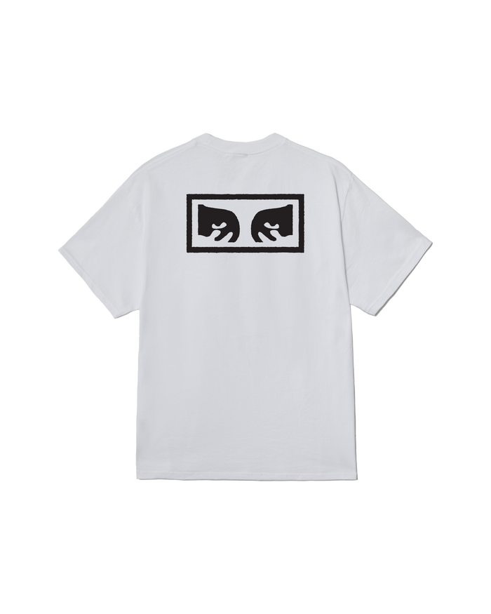 obey eyes iii classic t shirt white