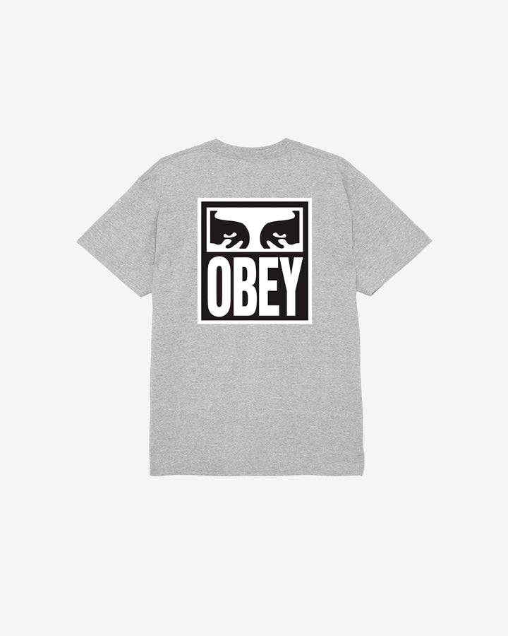 OBEY BOLD II CLASSIC T-SHIRT HEATHER GREY