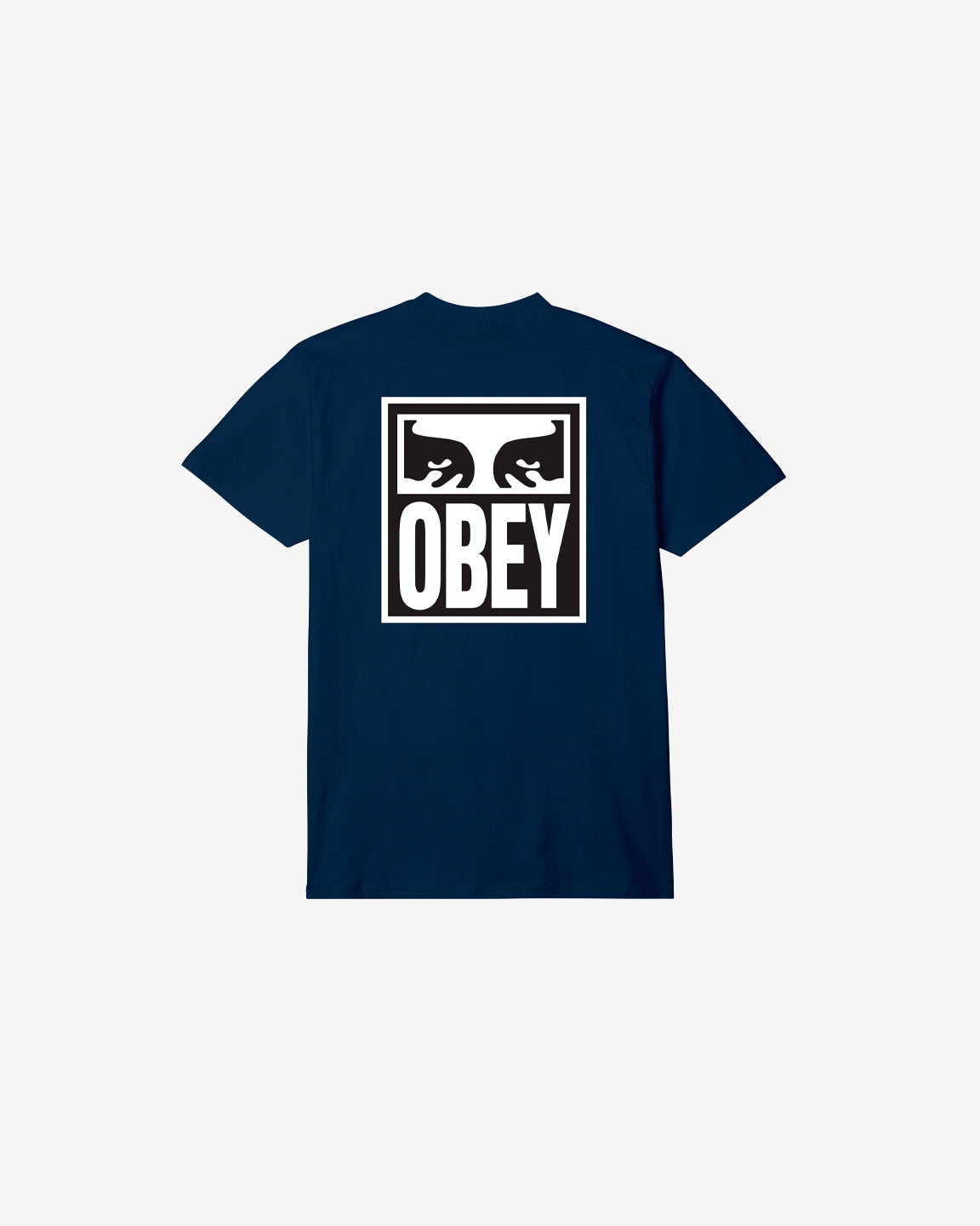 obey eyes icon ii classic t shirt navy