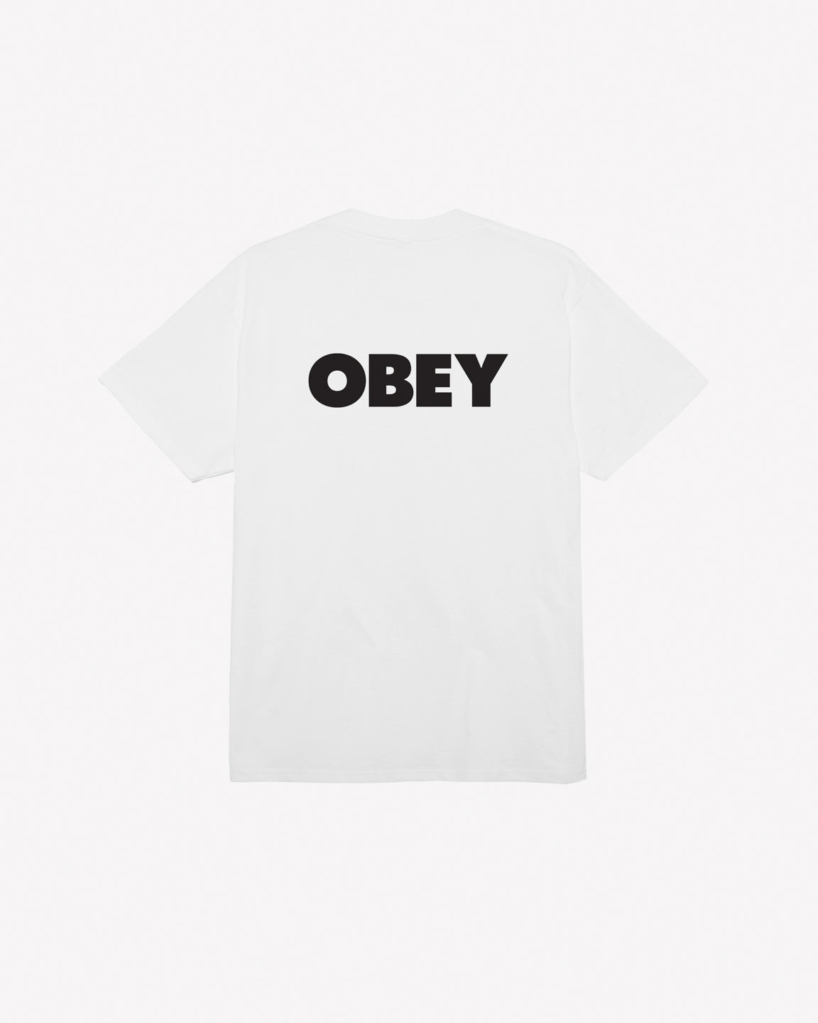 obey bold obey ii classic t shirt white