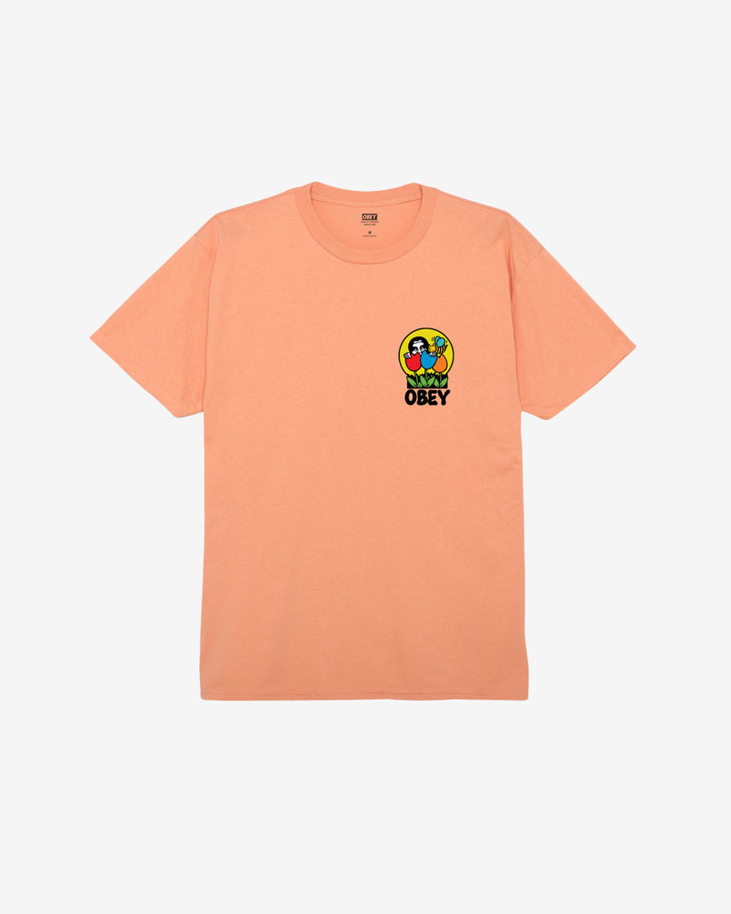 WAS HERE CLASSIC T-SHIRT CITRUS | OBEY Clothing