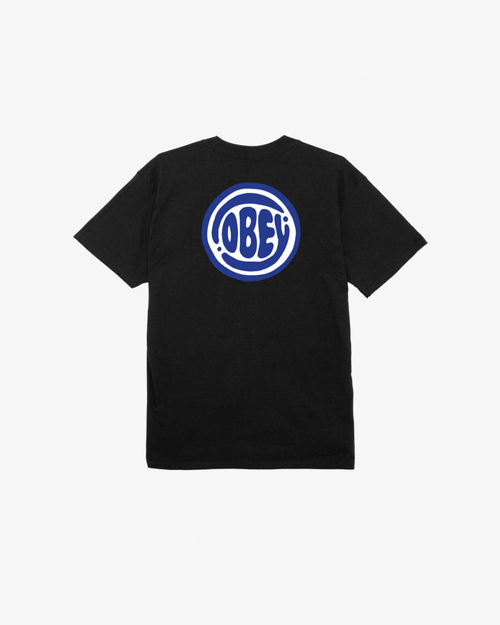 obey bubble classic t shirt black