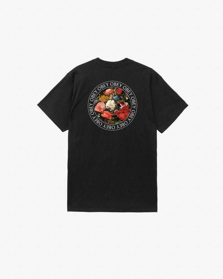 BOUQUET CLASSIC T-SHIRT BLACK