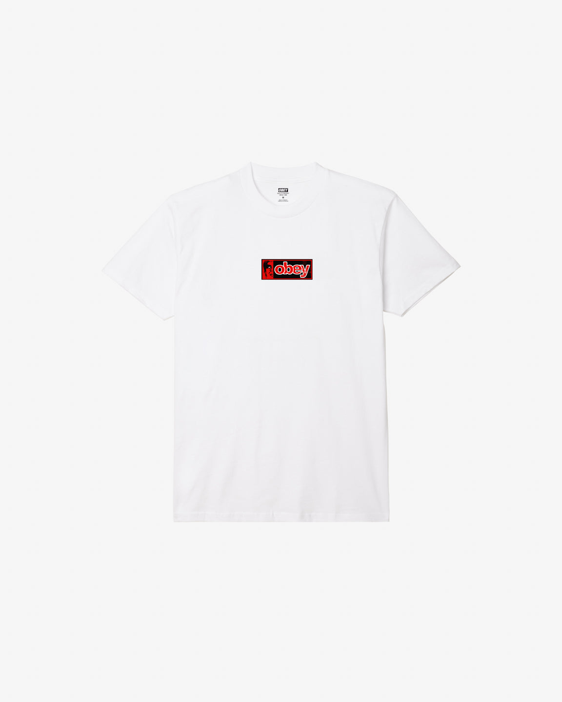 obey half icon classic t shirt white