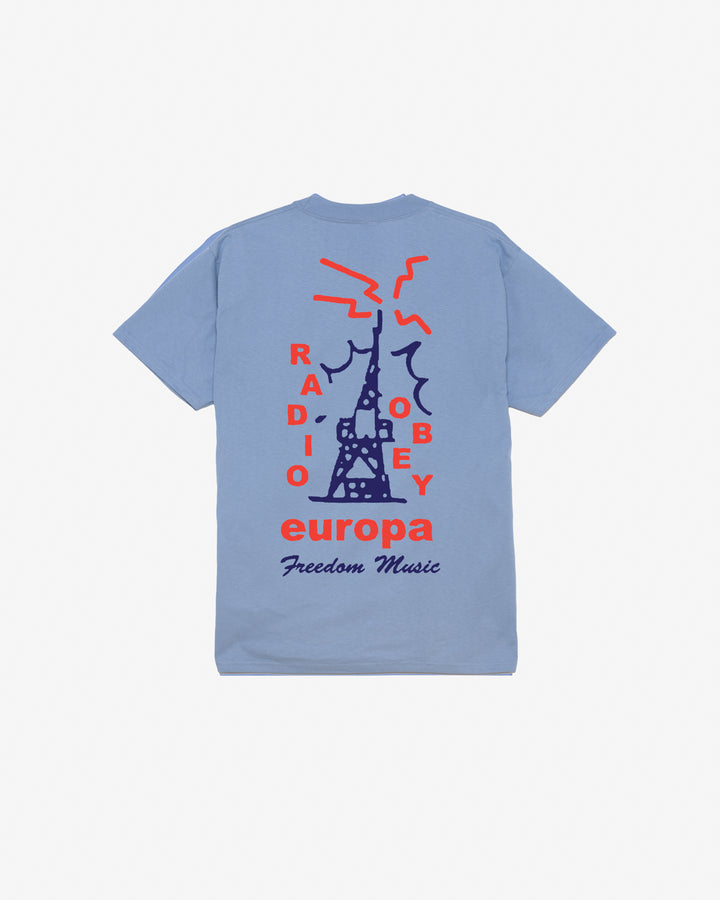 RADIO EUROPA CLASSIC T-SHIRT DIGITAL VIOLET