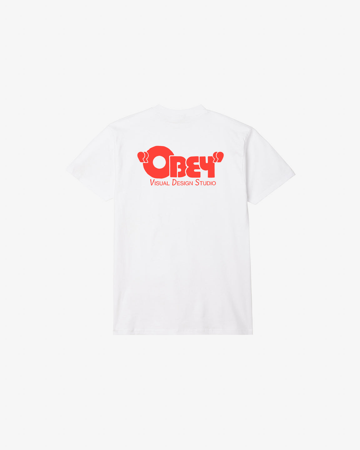 obey visual design studio classic t shirt white