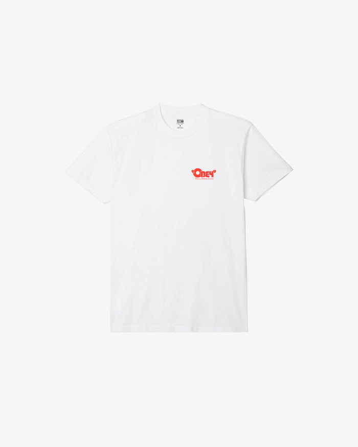 obey visual design studio classic t shirt white