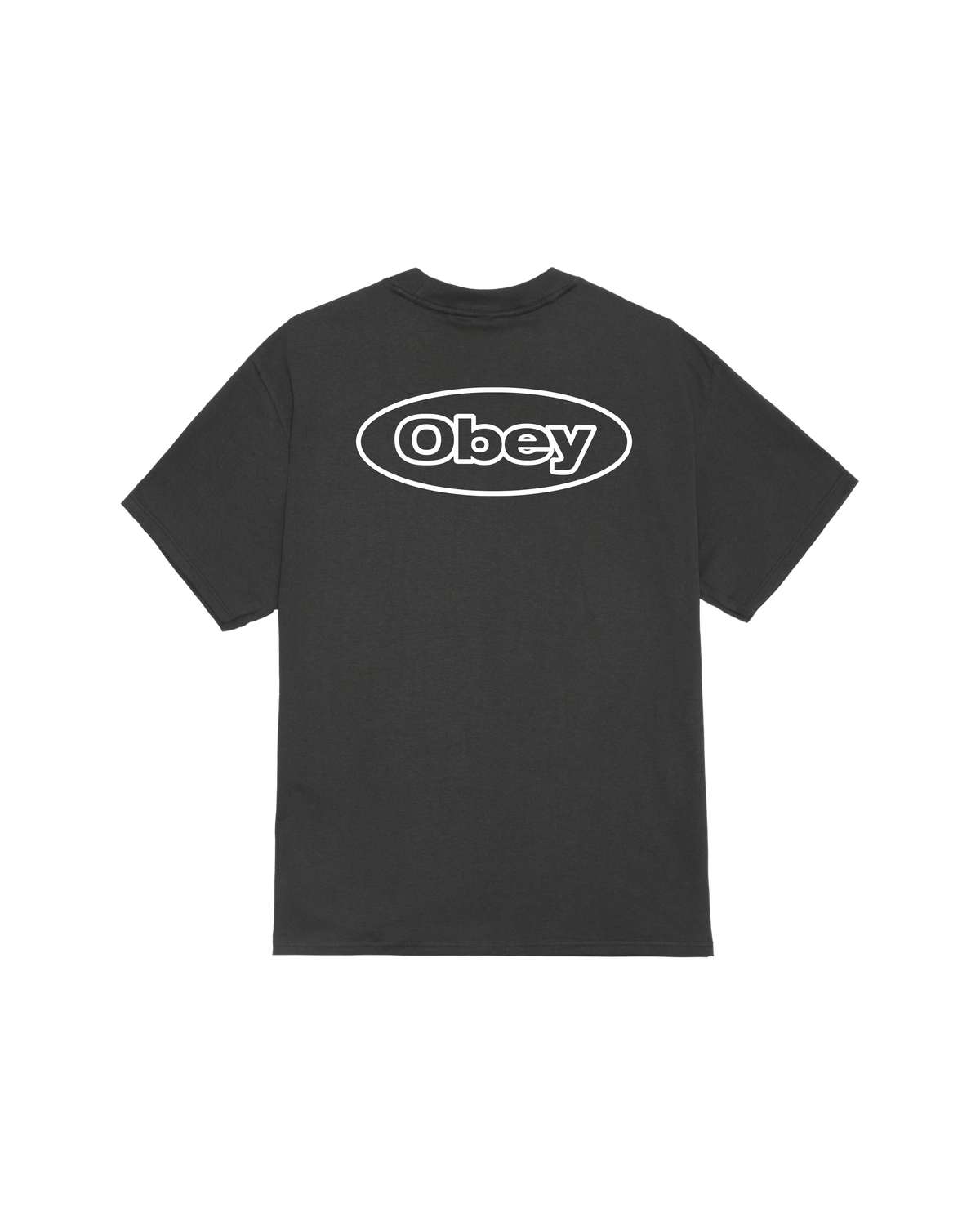 obey reaction classic t shirt vintage black