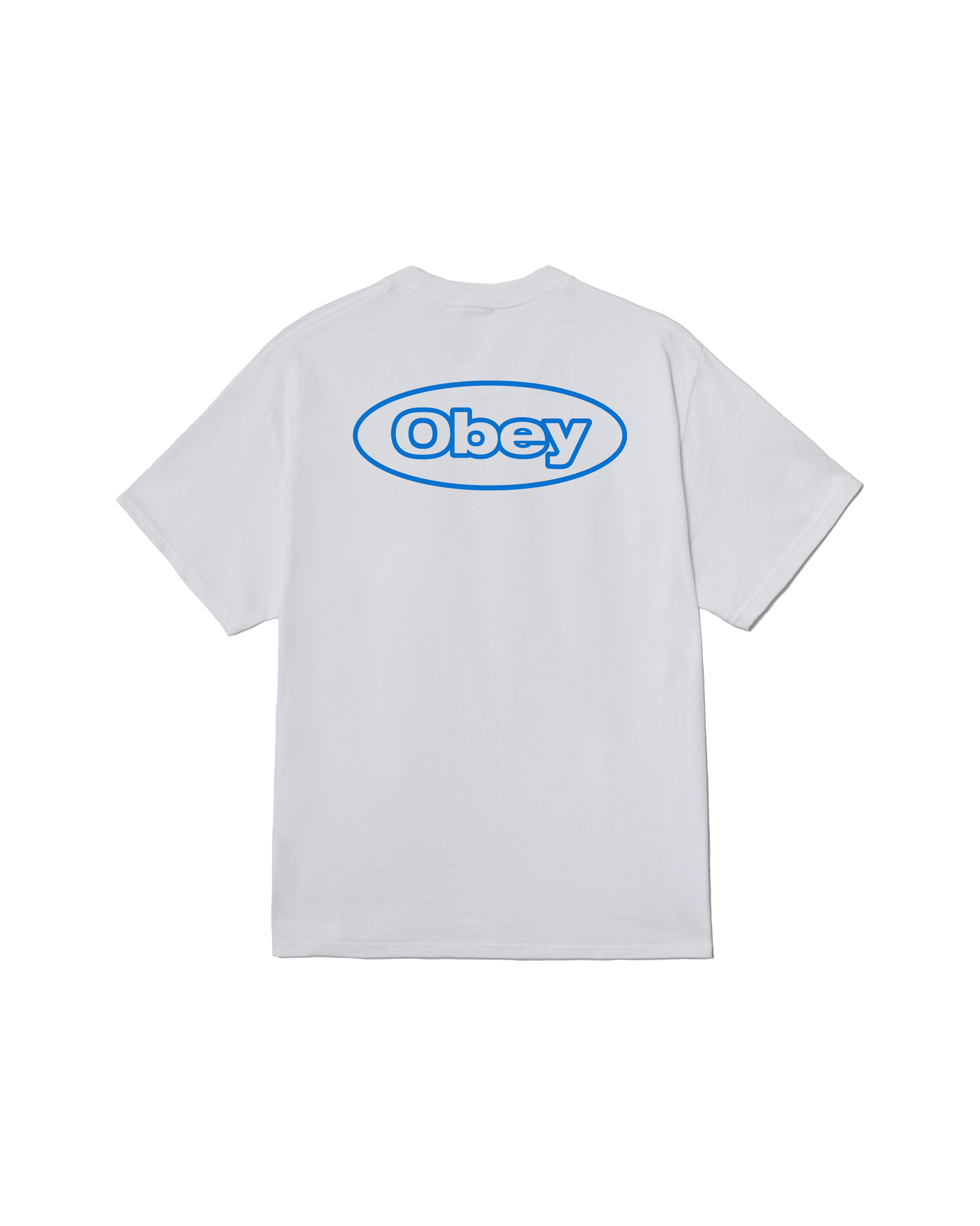 obey reaction classic t shirt white