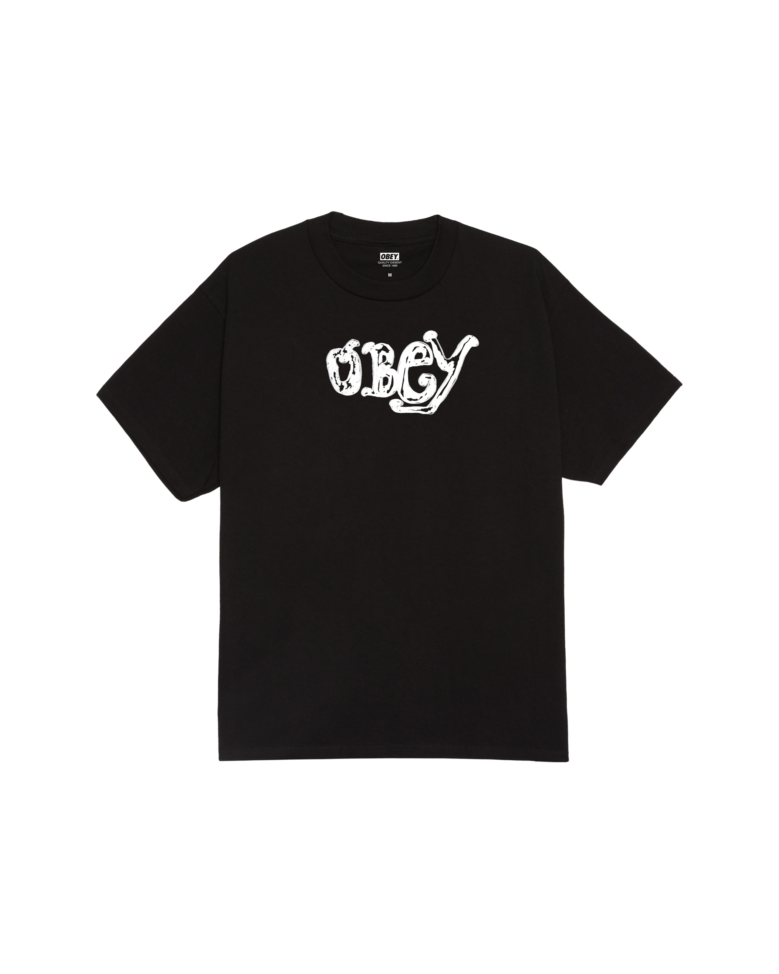 obey marker classic t shirt black