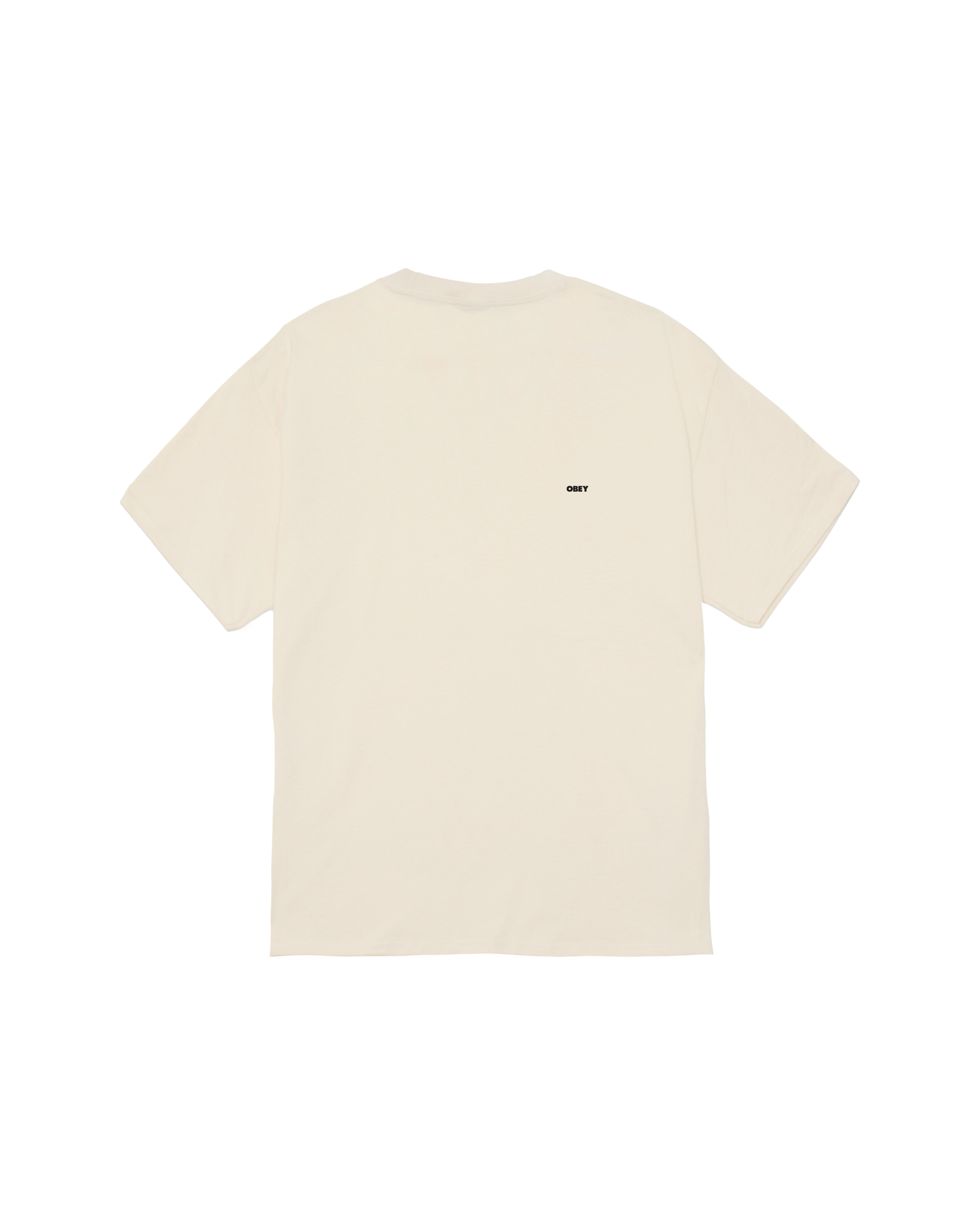 obey target icon classic t shirt cream