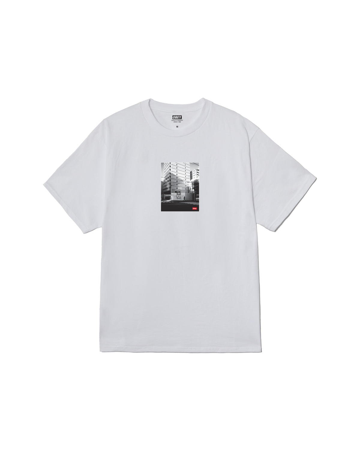 obey osaka photo classic t shirt white