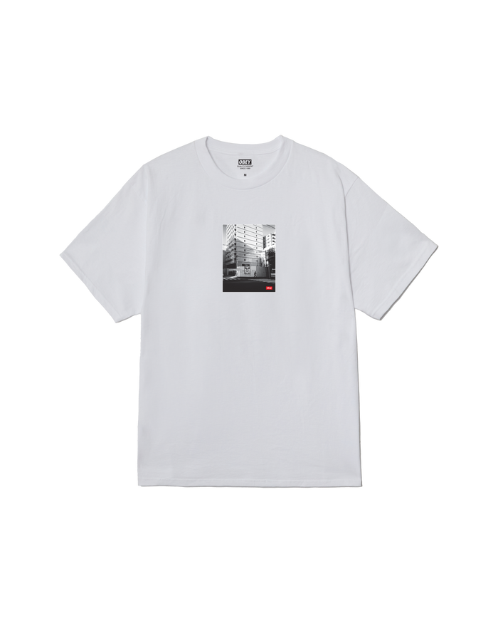 obey osaka photo classic t shirt white