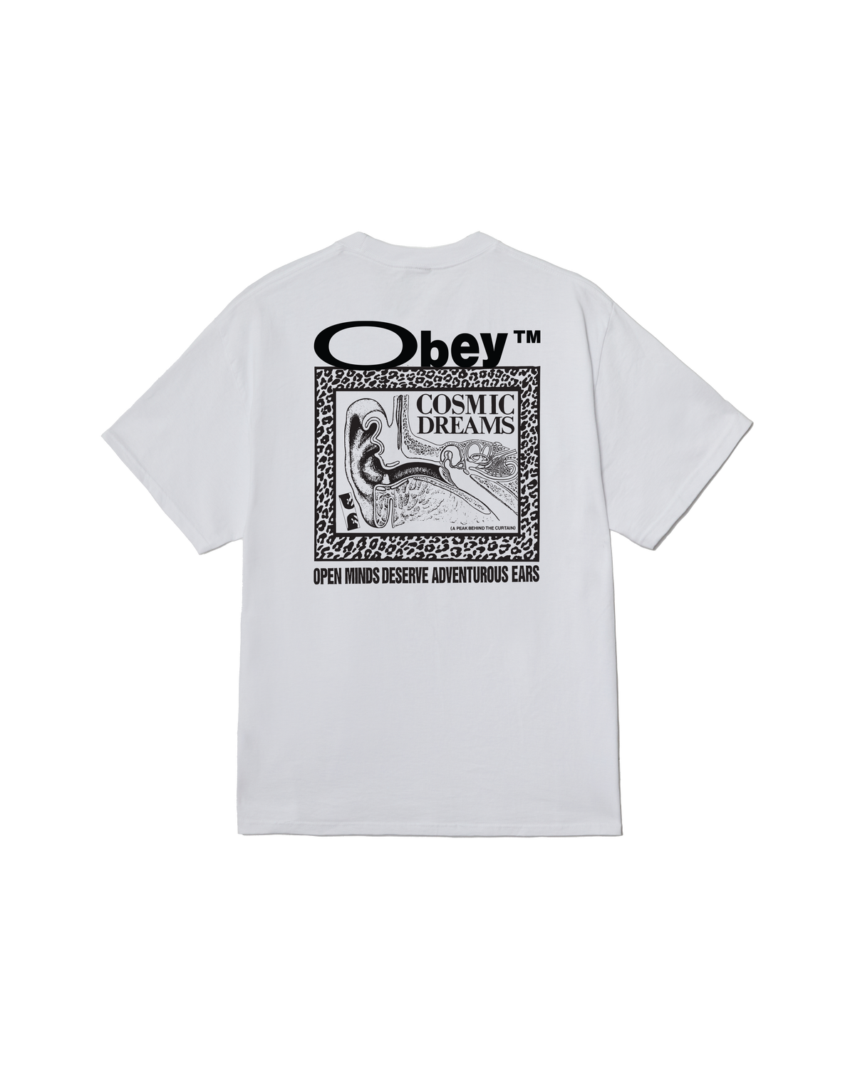 obey cosmic dreams classic t shirt white