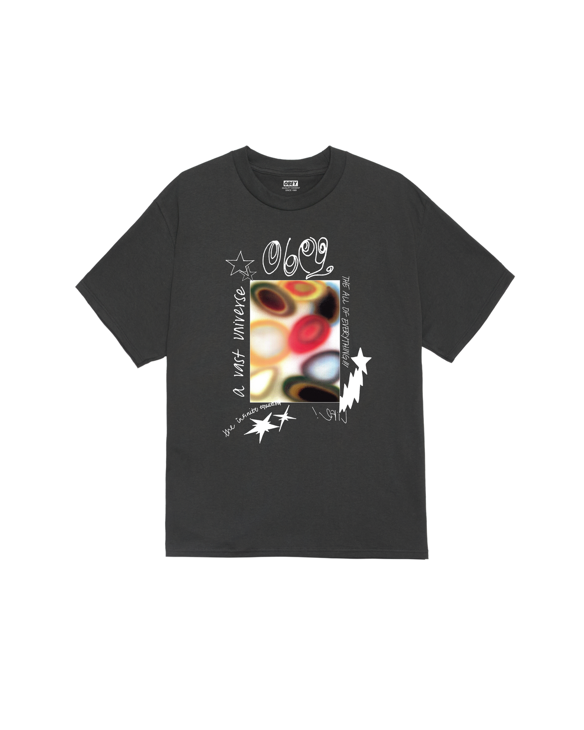 obey vast universe classic t-shirt vintage black
