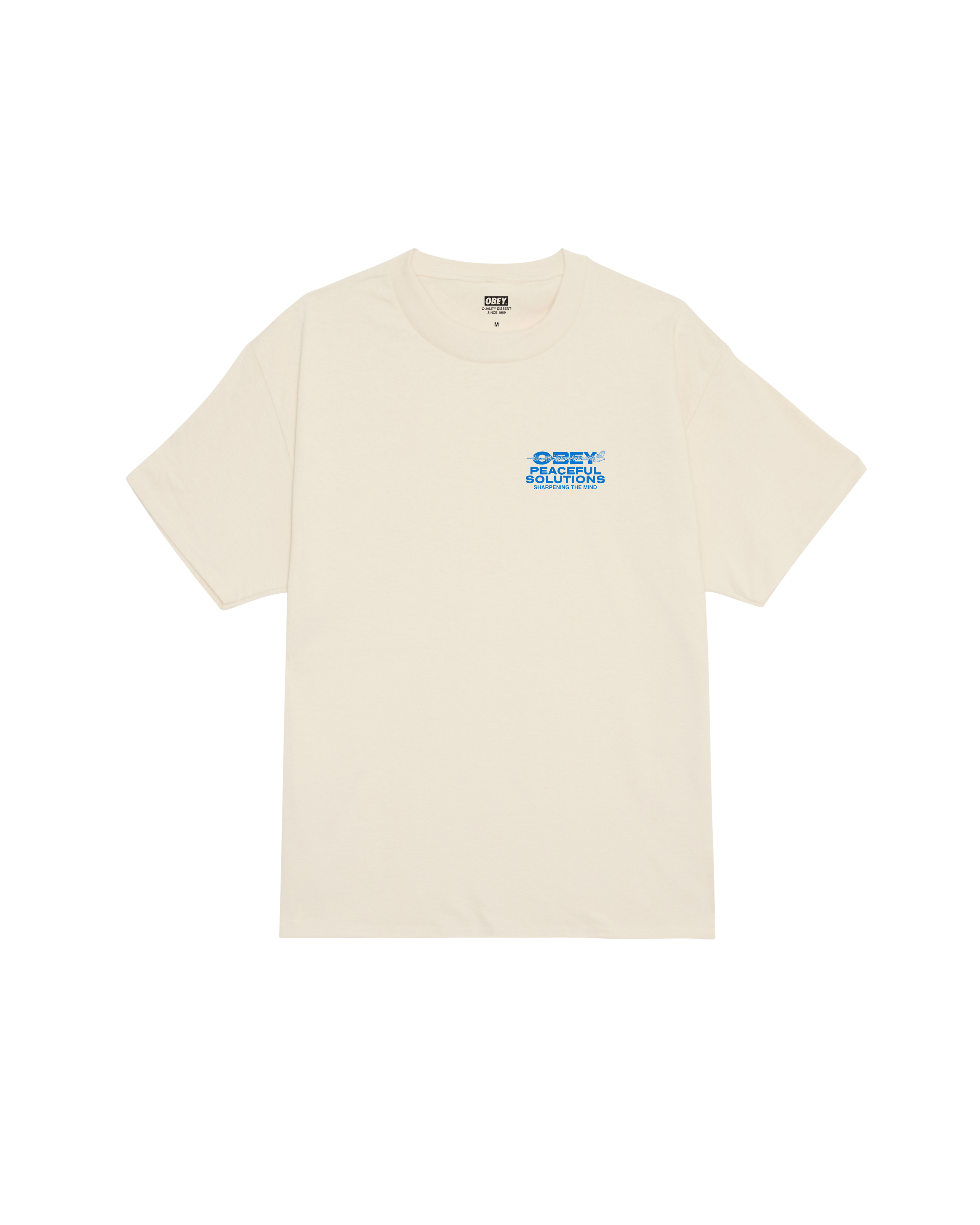 PEACEFUL SOLUTIONS CLASSIC T-SHIRT (zoomed)