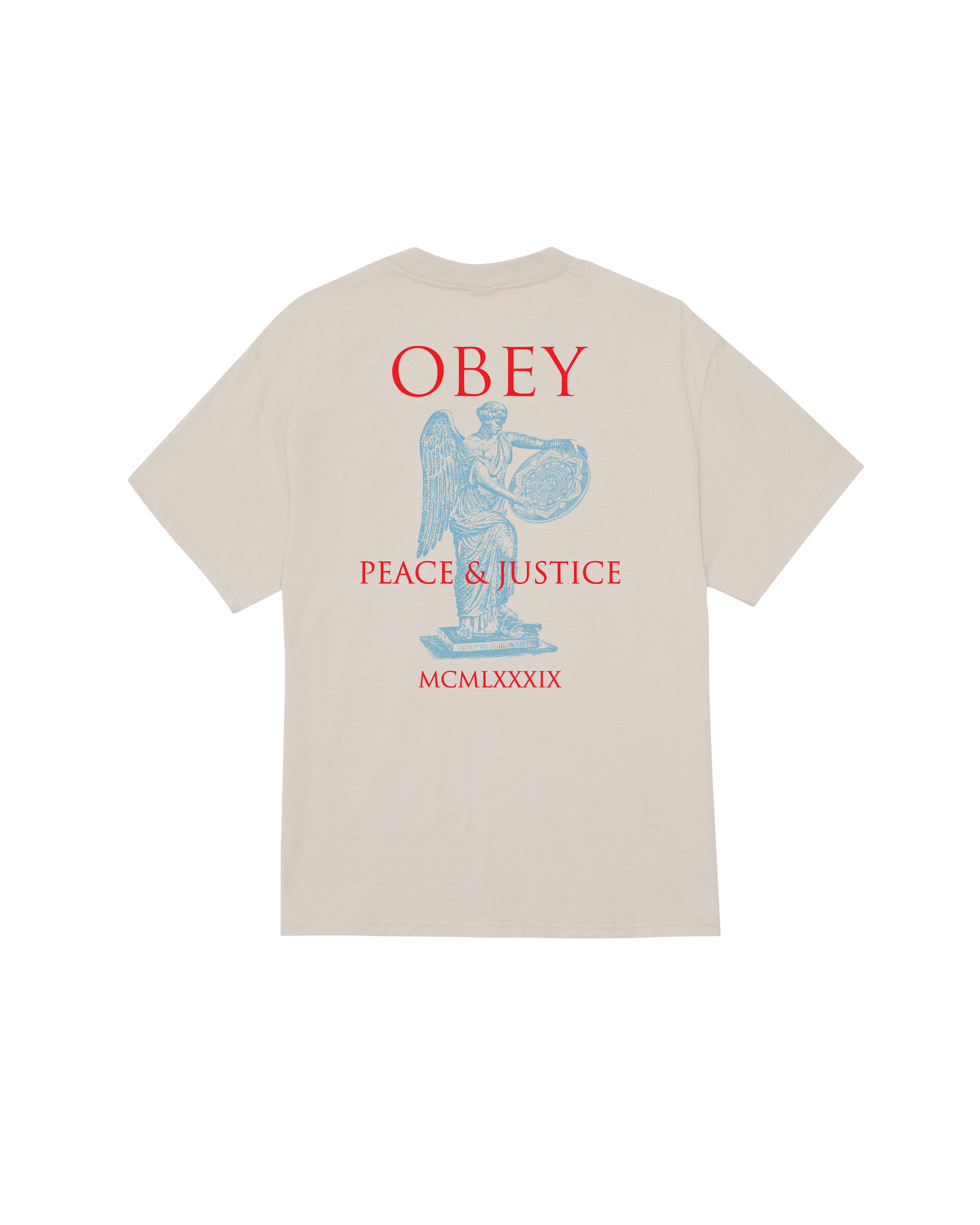 PEACE & JUSTICE STATUE CLASSIC T-SHIRT (zoomed)