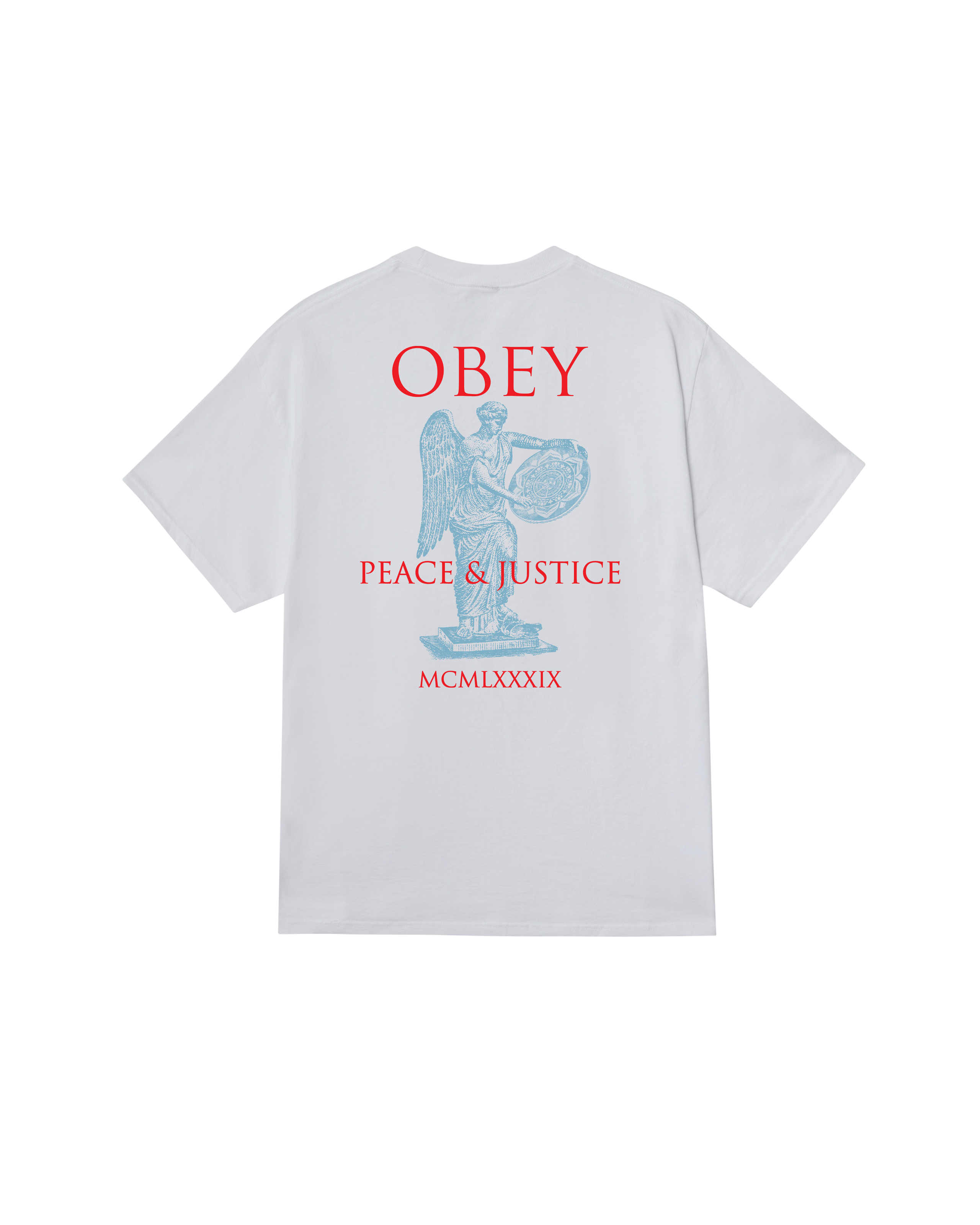 PEACE & JUSTICE STATUE CLASSIC T-SHIRT (zoomed)