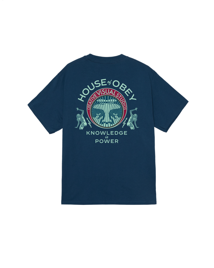 obey-knowledge-is-power-classic-t-shirt-harbor-blue