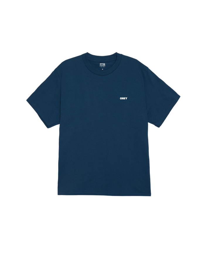 obey-knowledge-is-power-classic-t-shirt-harbor-blue - alternate view