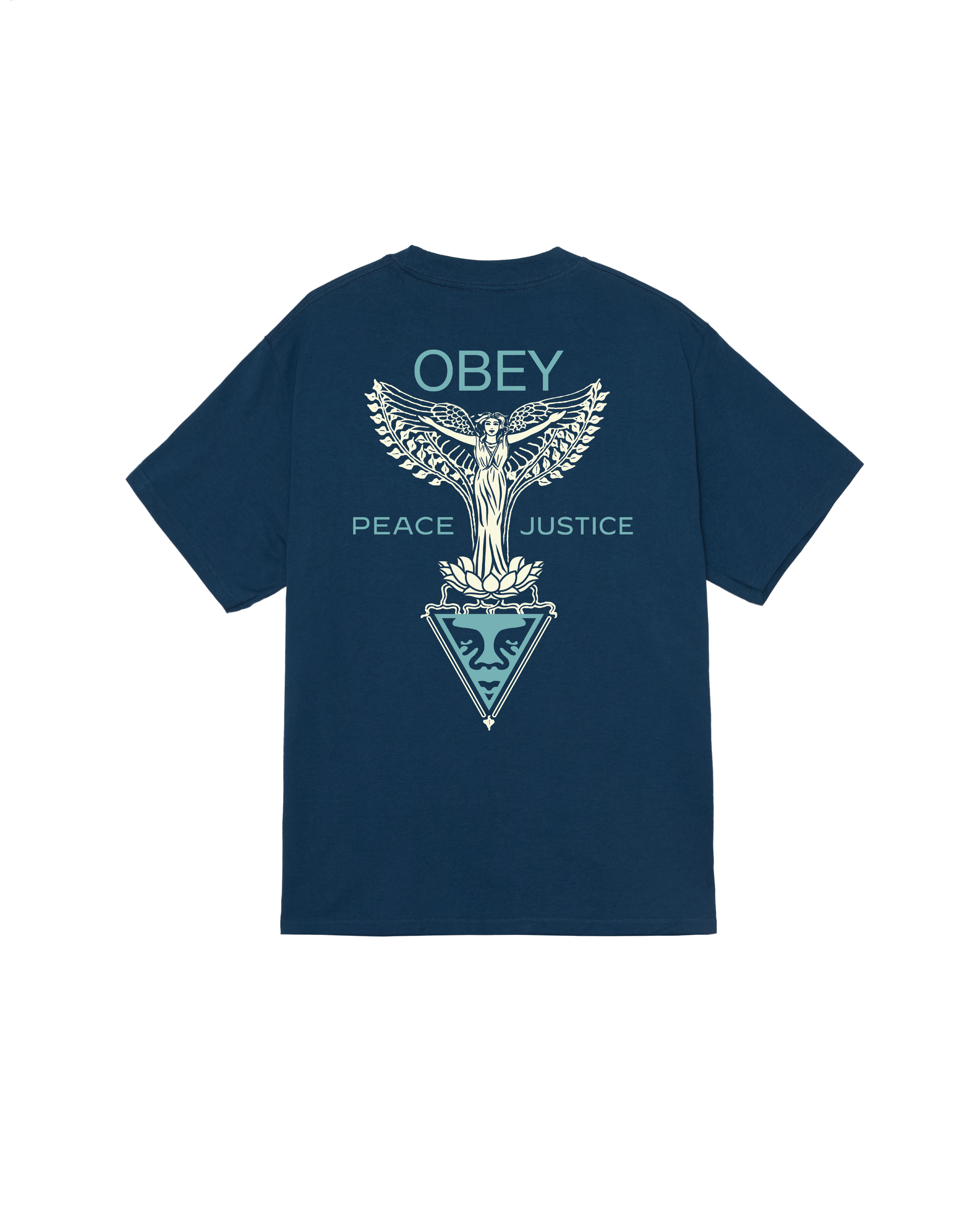 obey-nouveau-angel-classic-t-shirt-harbor-blue (zoomed)