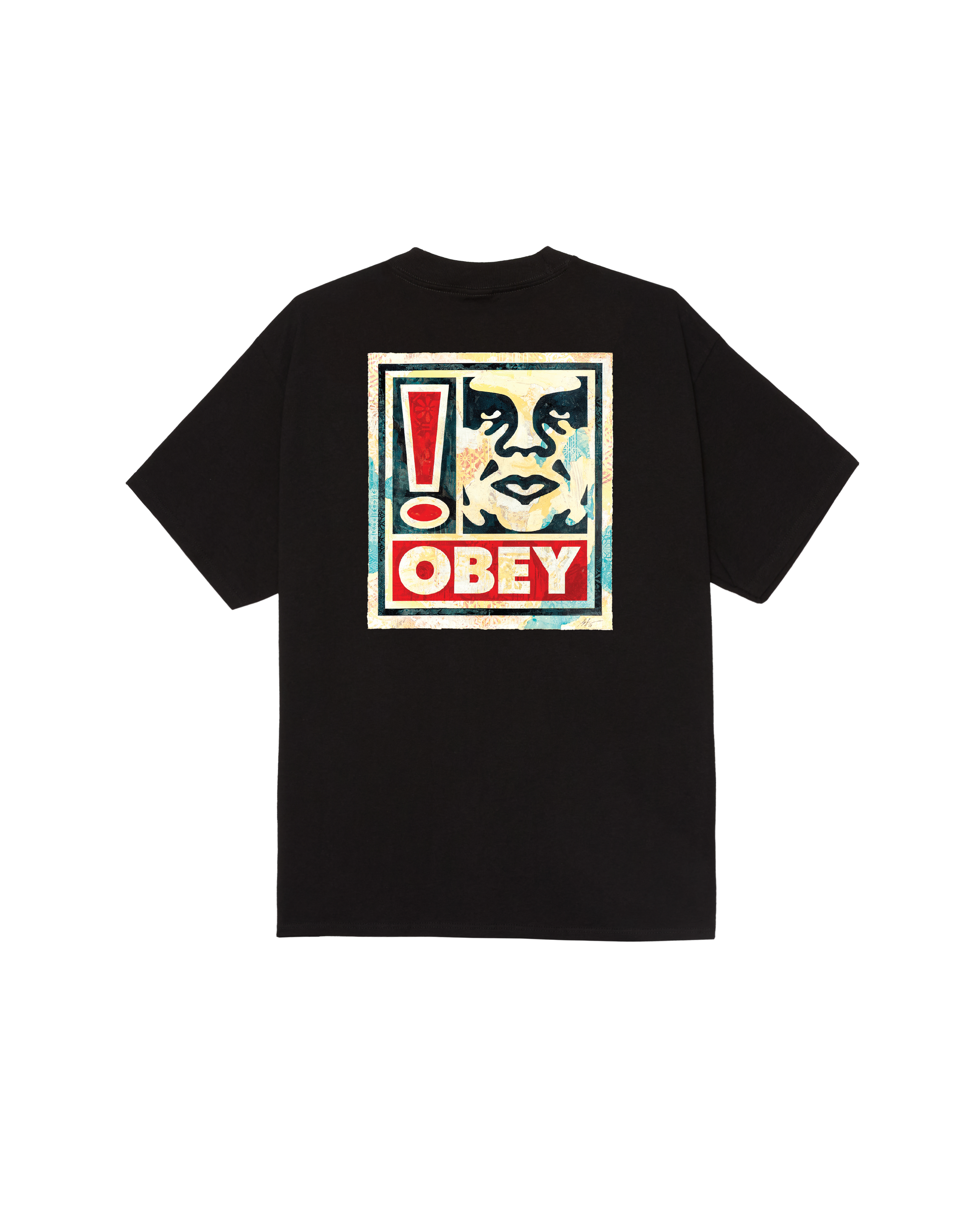 obey-exclamation-classic-t-shirt-black (zoomed)